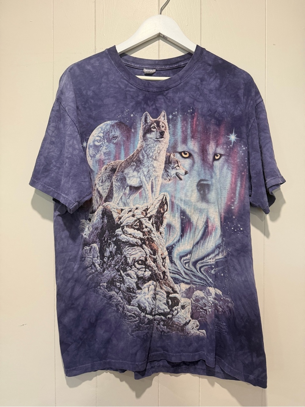Hanes Purple Crewneck Tee